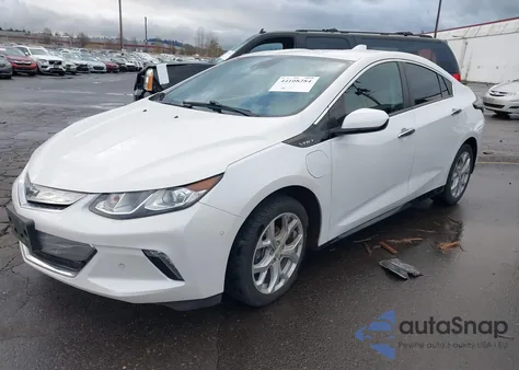 2017 Chevrolet Volt Premier from USA, damaged, VIN 1G1RB6S57HU102129